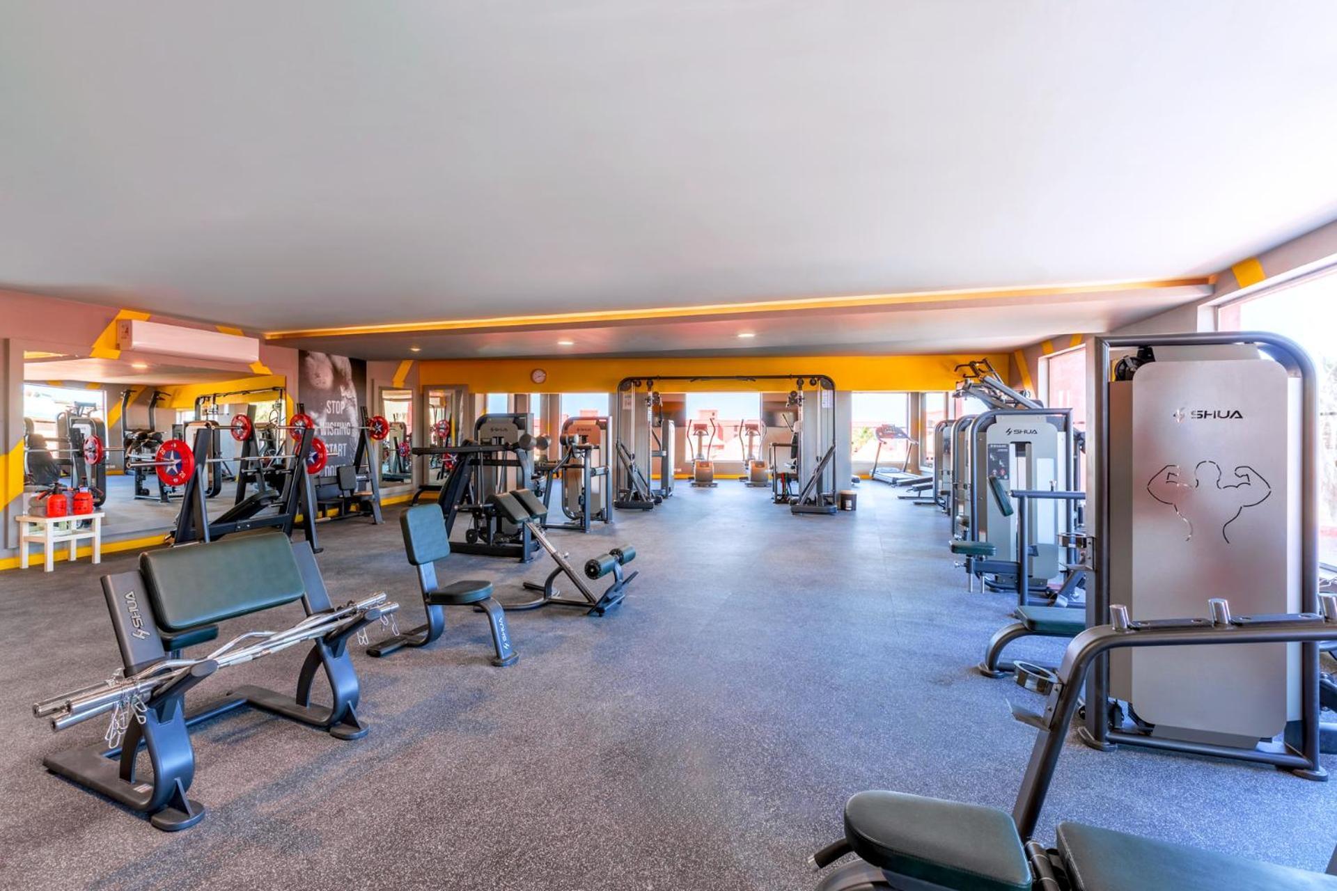 Pickalbatros Laguna Club Resort Sharm El Sheikh Exterior foto The gym at the hotel
